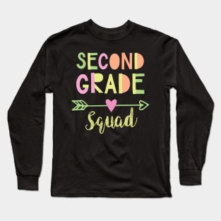 2nd Grade Squad Long Sleeve T-Shirt